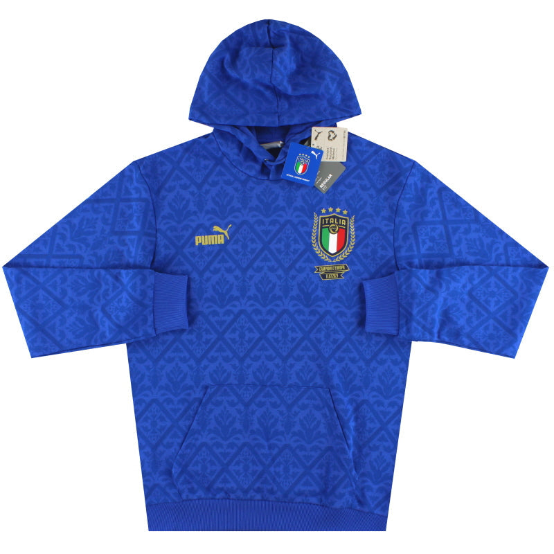 2021 Italy Puma 'Campioni D'Europa' Winter Hoodie *BNIB* M