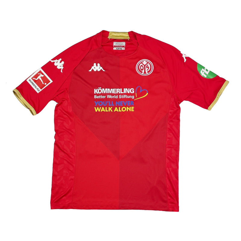 2021/22 FC Mainz Papela #24 *Special Ukraine Match Issue* Home Shirt (L) Kappa