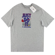 2022-23 Barcelona Nike 'Just Do It' Graphic Tee *w/tags* L