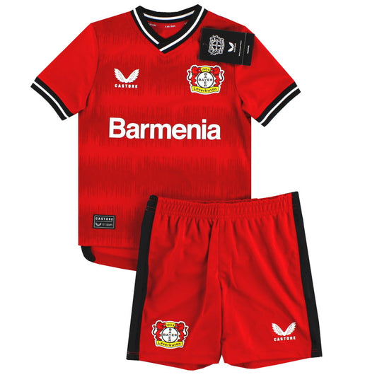 2022-23 Bayer Leverkusen Castore Home Shirt and Shorts *w/tags* 5-6 Years