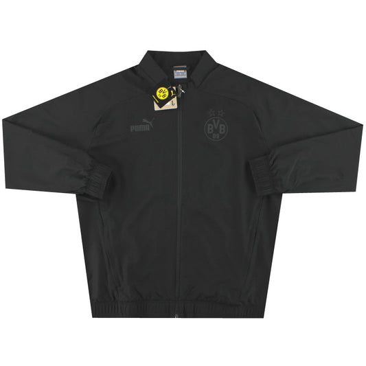 2022-23 Dortmund Puma Blackout Pre-Match Jacket *BNIB* S