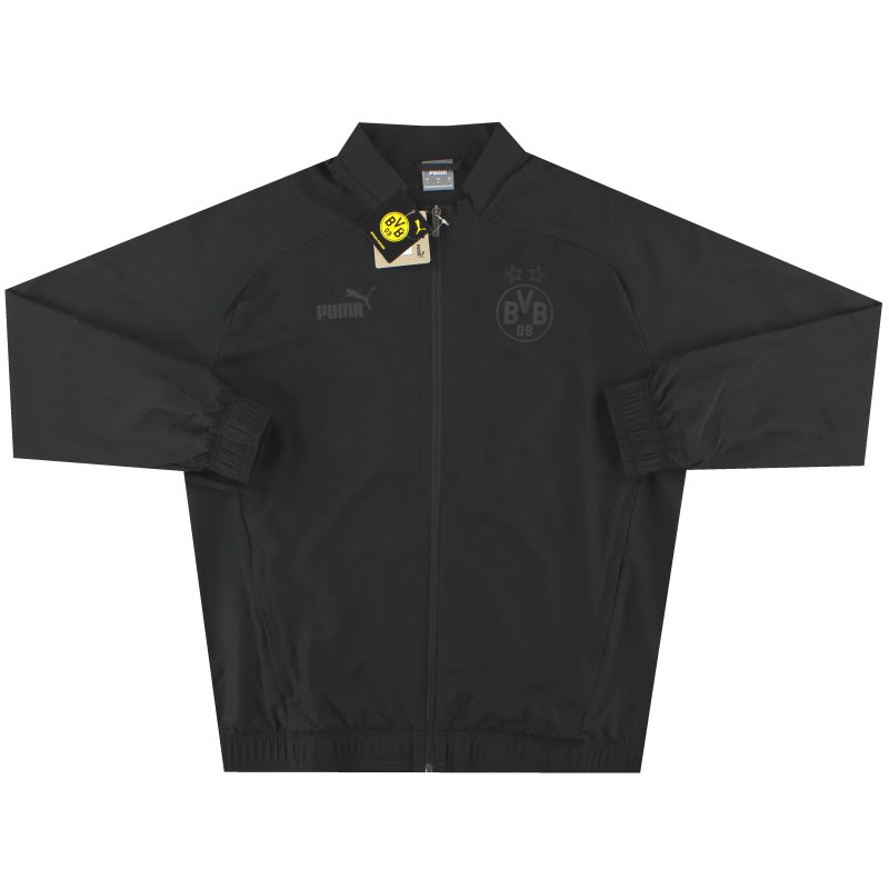 2022-23 Dortmund Puma Blackout Pre-Match Jacket *BNIB* S
