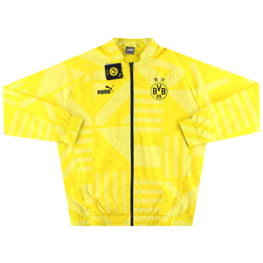 2022-23 Dortmund Puma Pre-Match Jacket *w/tags* M
