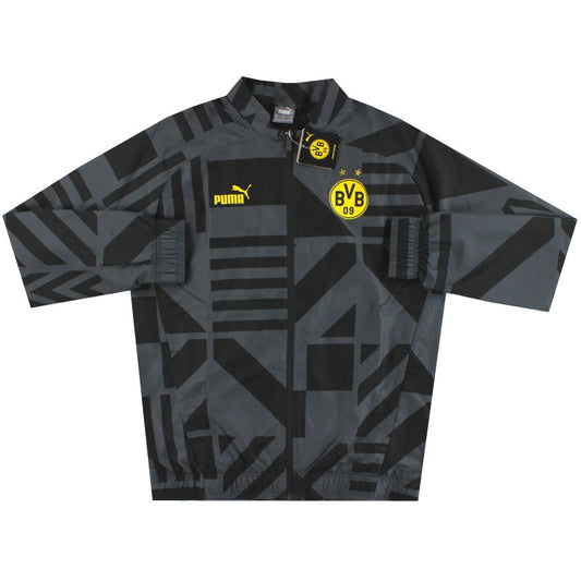 2022-23 Dortmund Puma Pre-Match Jacket *w/tags* M