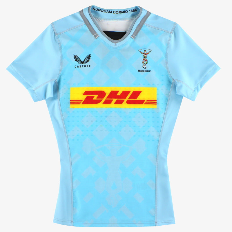 2022-23 Harlequins Castore Player Issue Pre Match Shirt *As New* XXXXXL