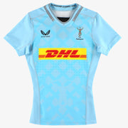 2022-23 Harlequins Castore Player Issue Pre Match Shirt *As New* S