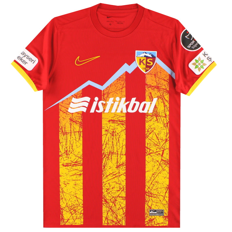 2022-23 Kayserispor Nike Player Issue Home Shirt Uzodimma #80 *As New* M