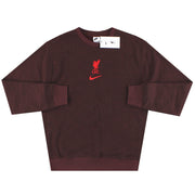 2022-23 Liverpool Nike NSW Club Crew Sweatshirt *BNIB* S