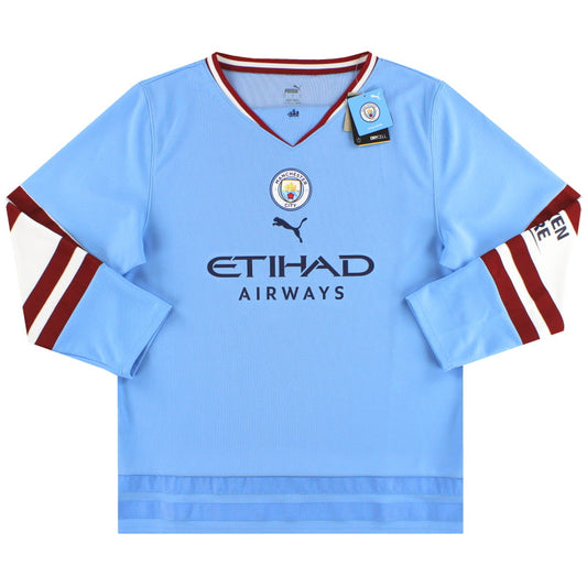 2022-23 Manchester City Puma Oversized Winter Jersey *BNIB* S