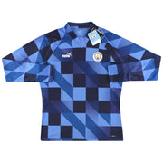 2022-23 Manchester City Puma Pre-Match Sweat Top *w/tags* M