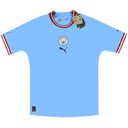 2022-23 Manchester City Puma Player Issue Home Shirt *w/tags*