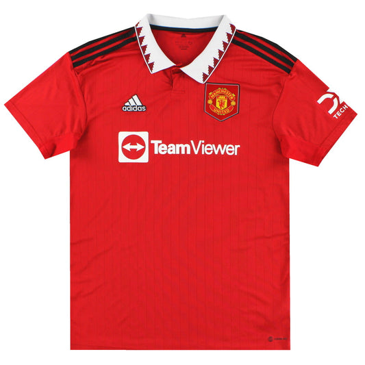 2022-23 Manchester United adidas Home Shirt *Mint* XL
