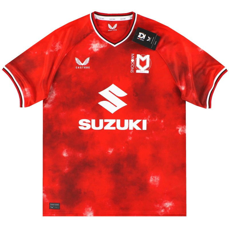 2022-23 MK Dons Castore Away Shirt *BNIB* L