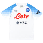 2022-23 Napoli EA7 Away Shirt *As New* Youth