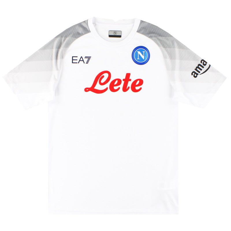 2022-23 Napoli EA7 European Away Shirt XXL
