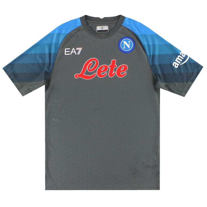 2022-23 Napoli EA7 European Third Shirt *As New* S