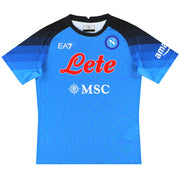 2022-23 Napoli EA7 Home Shirt *As New* Youth