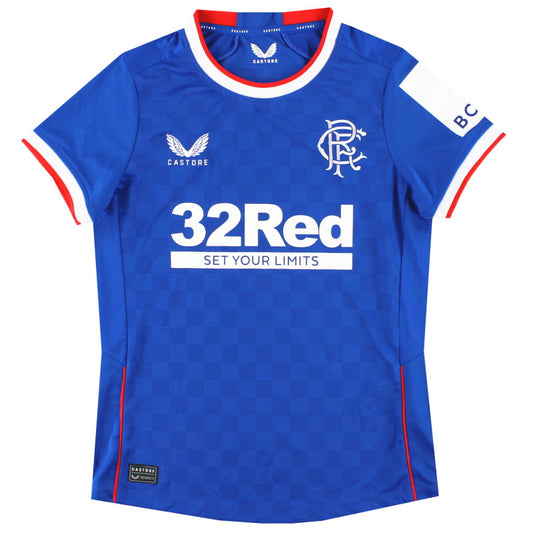2022-23 Rangers Castore Womens Home Shirt *As New*