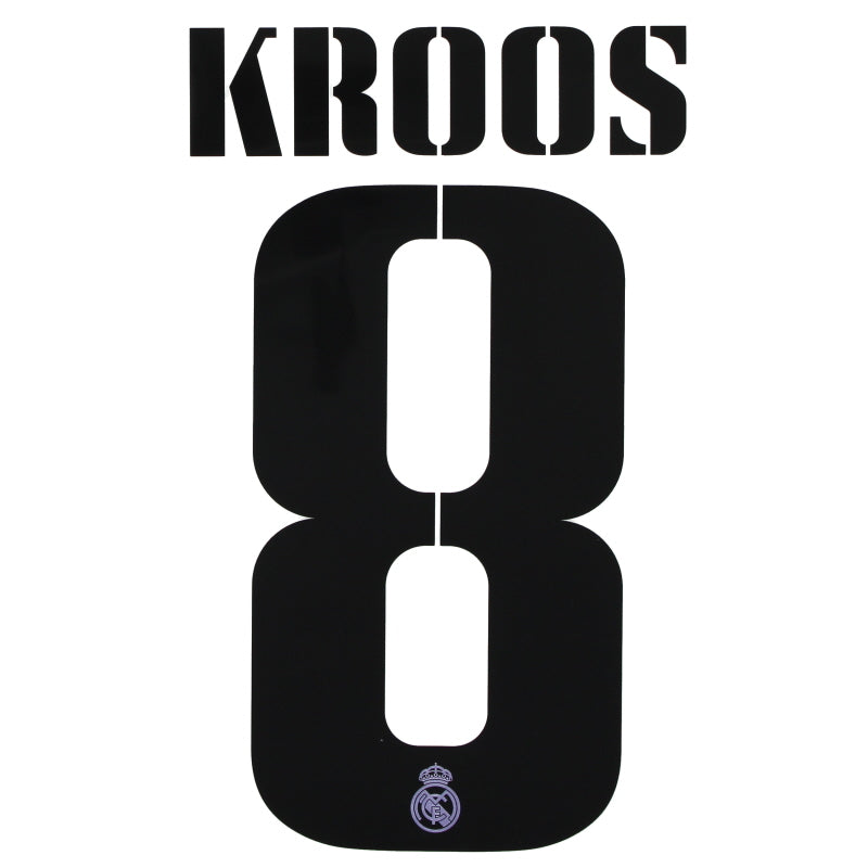 2022-23 Real Madrid Kroos #8 CL Home Name Set *BNIB* L