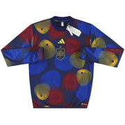 2022-23 Spain adidas Pre-Match Warm Top *w/tags* S