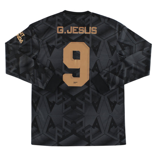 2022-23 Arsenal adidas Away Shirt G. Jesus #9 L/S *Mint*