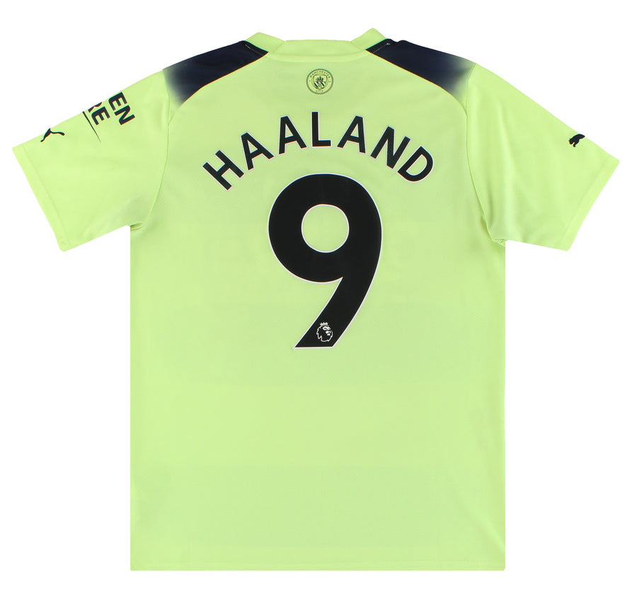 2022-23 Manchester City Puma Third Shirt Haaland #9 M