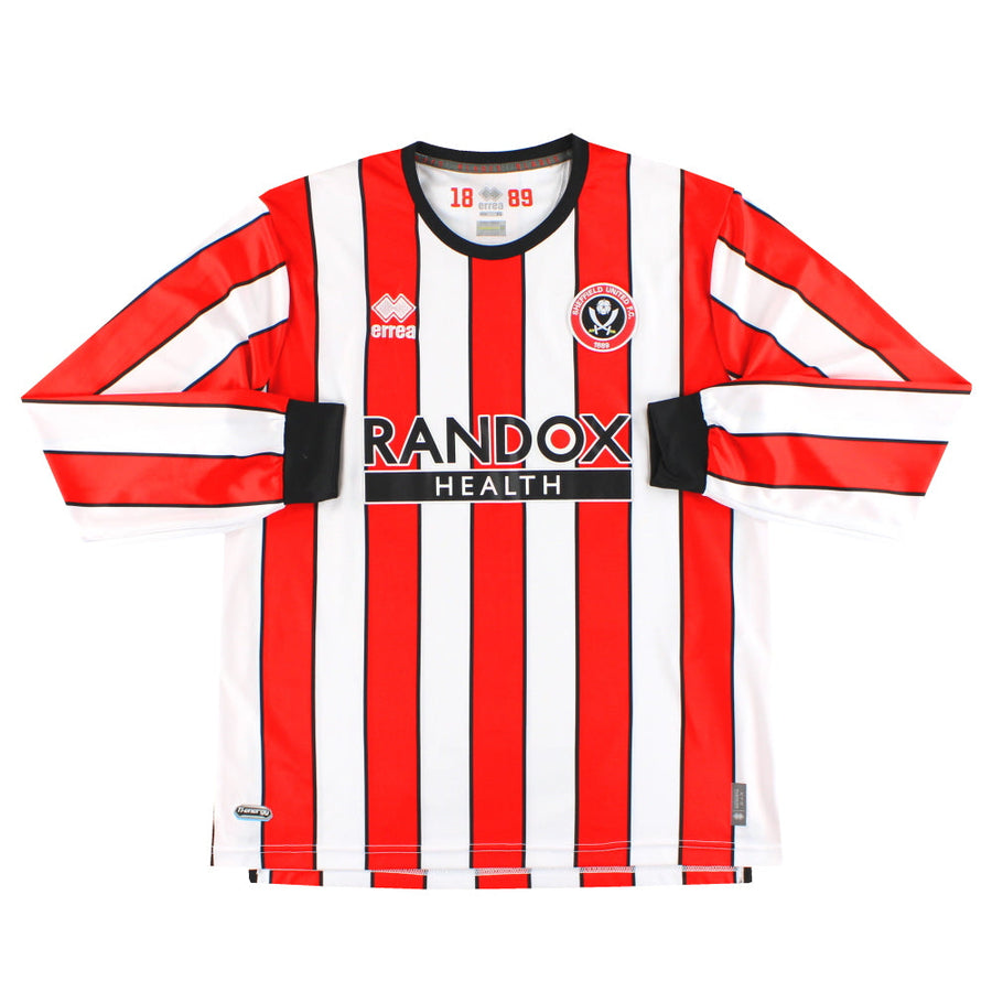 2022-23 Sheffield United Errea Home Shirt L/S XL