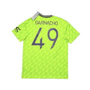 2022/23 Manchester United Garnacho #49 *BNWT* Third Shirt (Multiple Sizes) Adidas