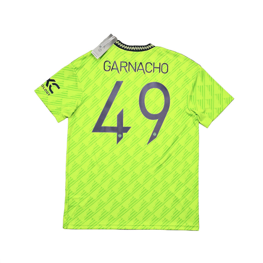 2022/23 Manchester United Garnacho #49 *BNWT* Third Shirt (Multiple Sizes) Adidas