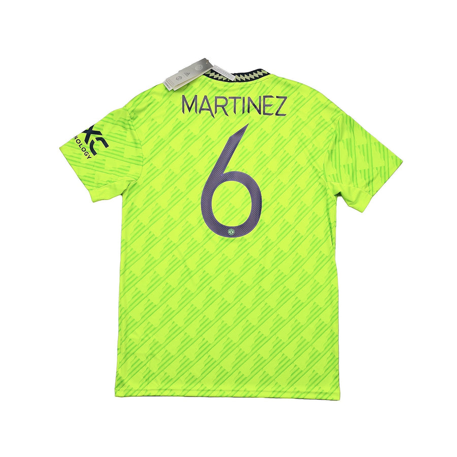 2022/23 Manchester United Martinez #6 *BNWT* Third Shirt (Multiple Sizes) Adidas