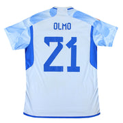 2022 Spain adidas Away Shirt Olmo #21 XL