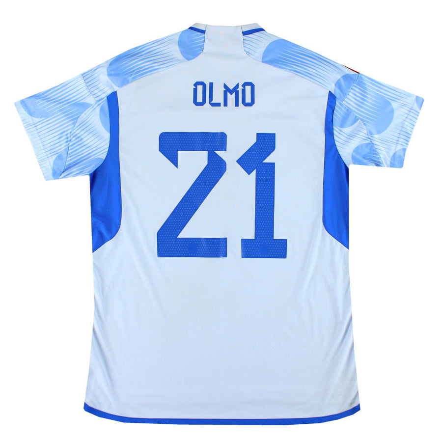 2022 Spain adidas Away Shirt Olmo #21 XL