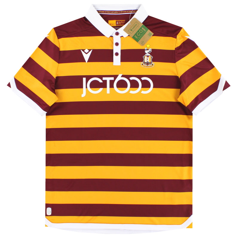 2023-24 Bradford City Macron Home Shirt *BNIB* XXXXL