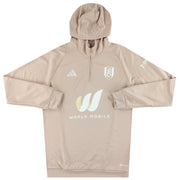 2023-24 Fulham adidas Tiro23 1/4 Zip Hooded Jacket *As New* M