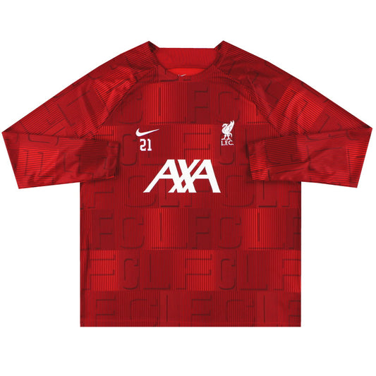 2023-24 Liverpool Nike Player Issue Pre-Match Top #21 *As New* XXL