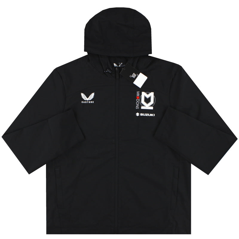 2023-24 MK Dons Castore Training Rain Jacket *BNIB* L