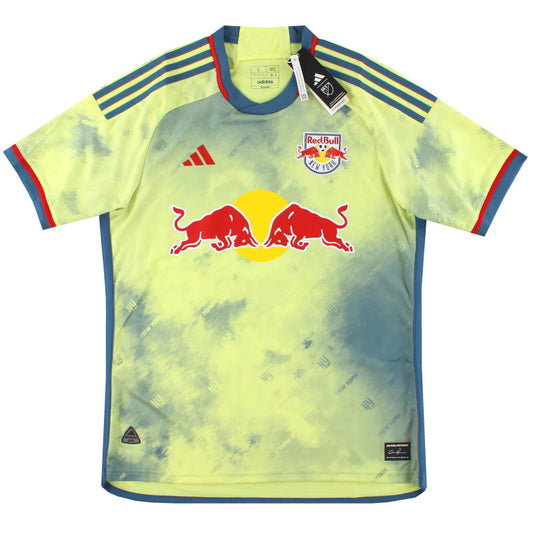 2023-24 New York Red Bulls adidas Authentic Home Shirt *BNIB* M
