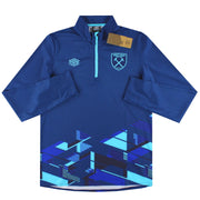 2023-24 West Ham Umbro 1/4 Zip Warm Up Top *w/tags* XXL