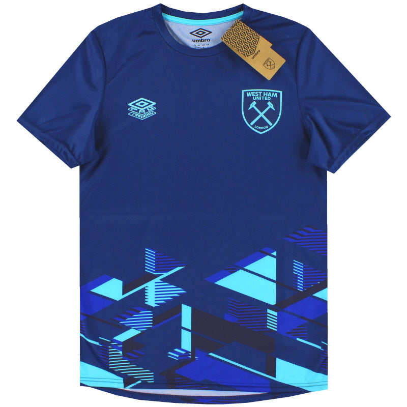 2023-24 West Ham Umbro Warm Up Shirt *BNIB XL