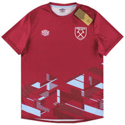 2023-24 West Ham Umbro Warm Up Shirt *BNIB XL