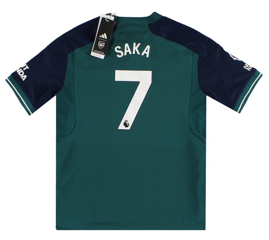 2023-24 Arsenal adidas Third Shirt Saka #7 *w/tags* L.Boys