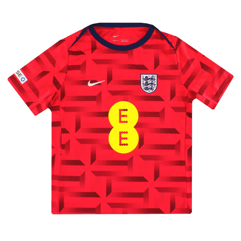 2023-24 England Nike Player Issue Pre-Match Shirt M