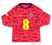 2023-24 England Nike Player Issue Pre-Match Shirt L/S