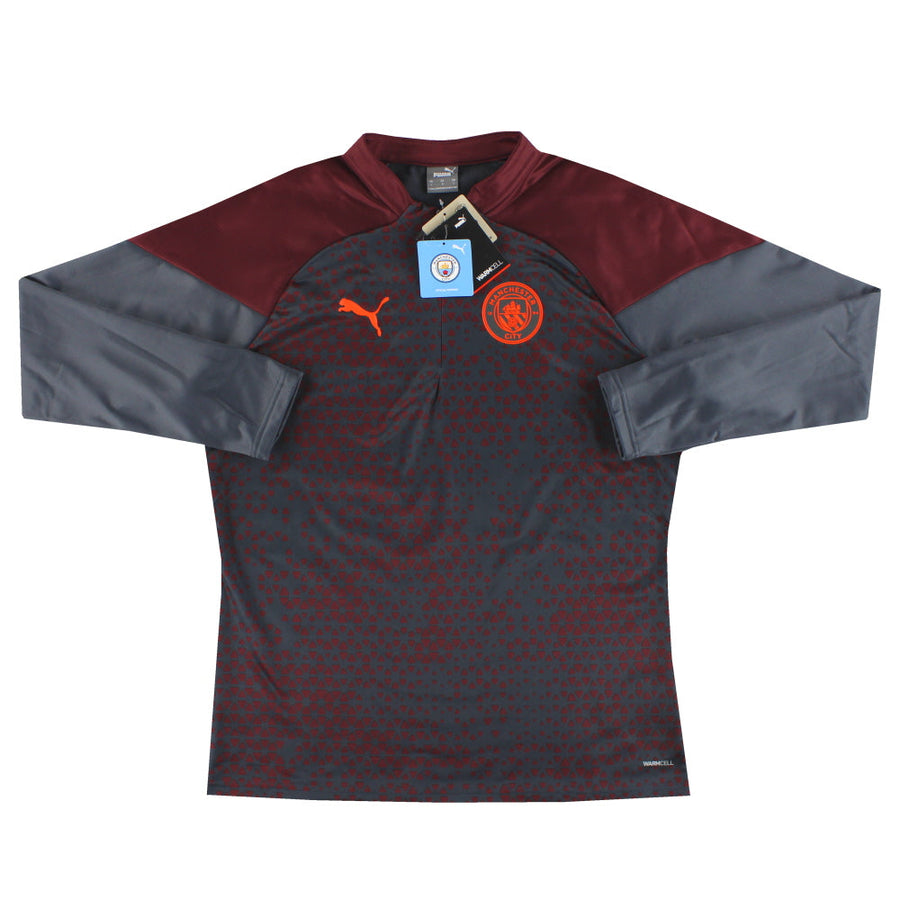 2023-24 Manchester City Puma 1/4 Zip Fleece Training Top *w/tags* L