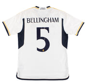 2023-24 Real Madrid adidas Home Shirt Bellingham #5 L