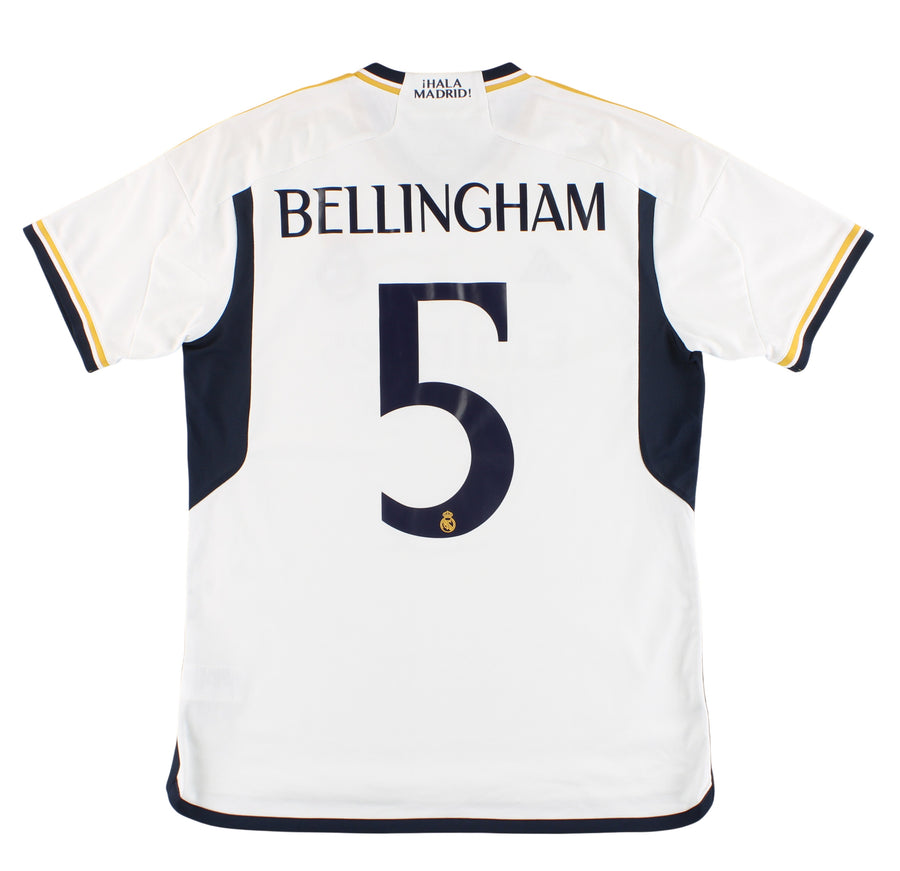 2023-24 Real Madrid adidas Home Shirt Bellingham #5 L