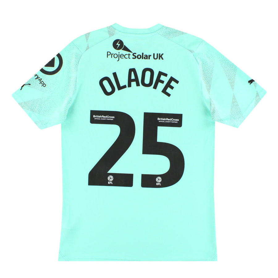 2023-24 Stockport County Puma Away Shirt Olaofe #25 M
