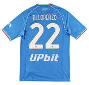2023-24 Napoli EA7 Home Shirt Di Lorenzo #22 XL