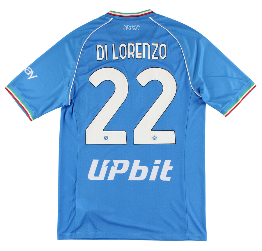 2023-24 Napoli EA7 Home Shirt Di Lorenzo #22 XL