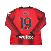 2023/24 AC Milan Theo #19 L/S Home Shirt (XL) Puma